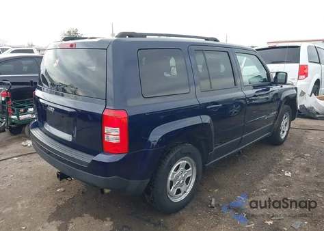 2016 Jeep Patriot Sport from USA, damaged, VIN 1C4NJPBA6GD683181